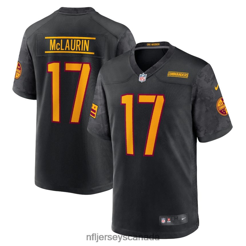 Youth Washington Commanders Terry McLaurin Nike Black Alternate Game Jersey Clothing NFL TBXFR61113